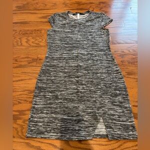 Kensie Black and Gray Dress